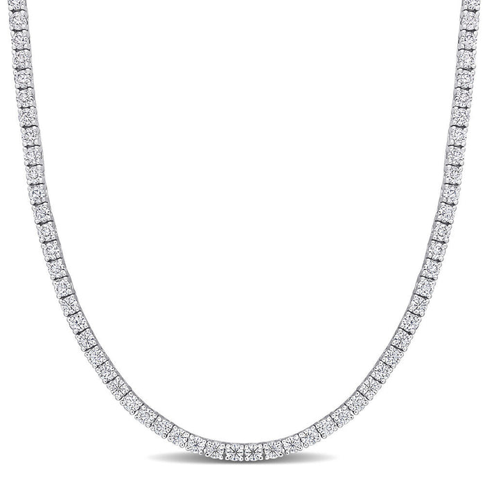 12.5 ct. DEW Created Moissanite Tennis Necklace - Available in 6 Sizes