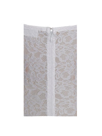 Veronica White Lace Maxi Dress