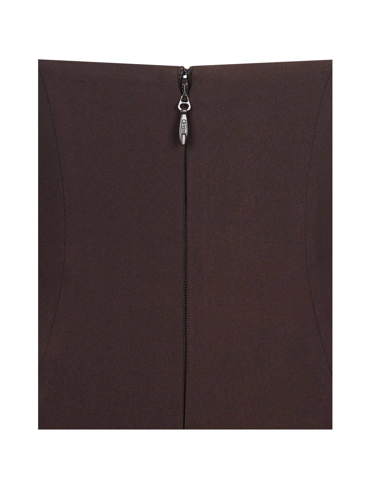 Giovana Espresso Sweetheart Draped Mesh Mermaid Maxi Dress