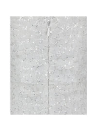 Myra White Beaded Mesh Strapless Wedding Dress