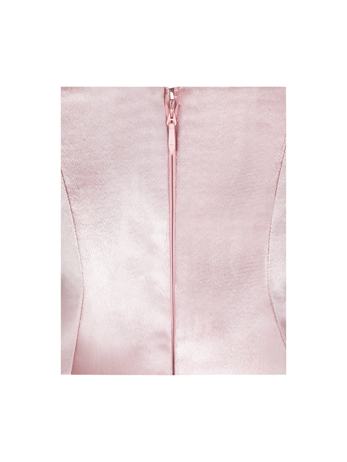 Uliya Rosy Pink Strapless Mermaid Peplum Maxi Dress