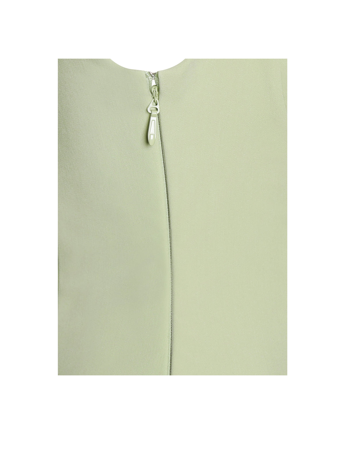 Tala Pistachio Green Sleeveless Pleated Preppy Mini Dress