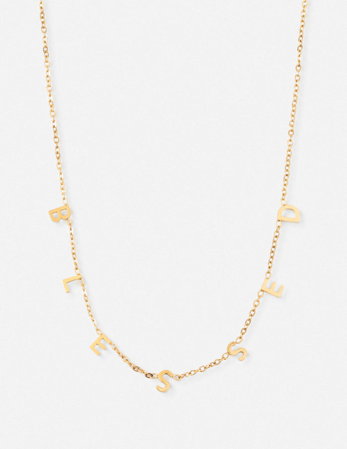 Blessed Dainty Necklace