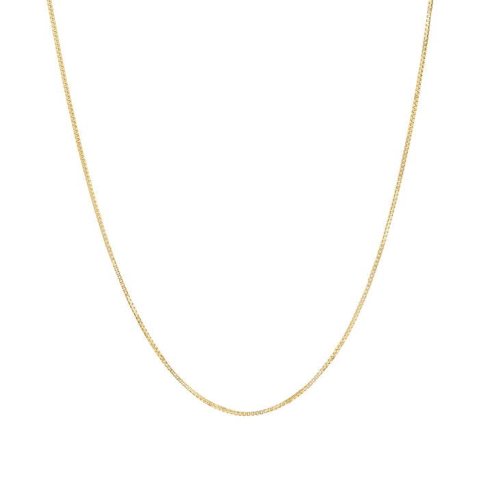 18K Gold-Filled Box Chain Necklace