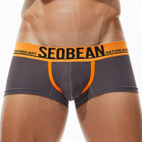 SEOBEAN Men’s Mesh Boxer Shorts – Breathable Stretch Underwear