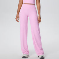 Yoga Pants Thin Skin Friendly High Waist Straight Pants Loose Thin Yoga Wear Sports Outdoor Workout Clothes