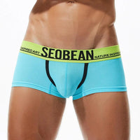SEOBEAN Men’s Mesh Boxer Shorts – Breathable Stretch Underwear