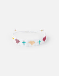 Salvation Micro Bead String Bracelet
