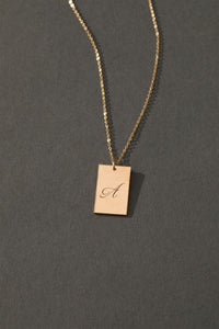 Stella Initial Necklace