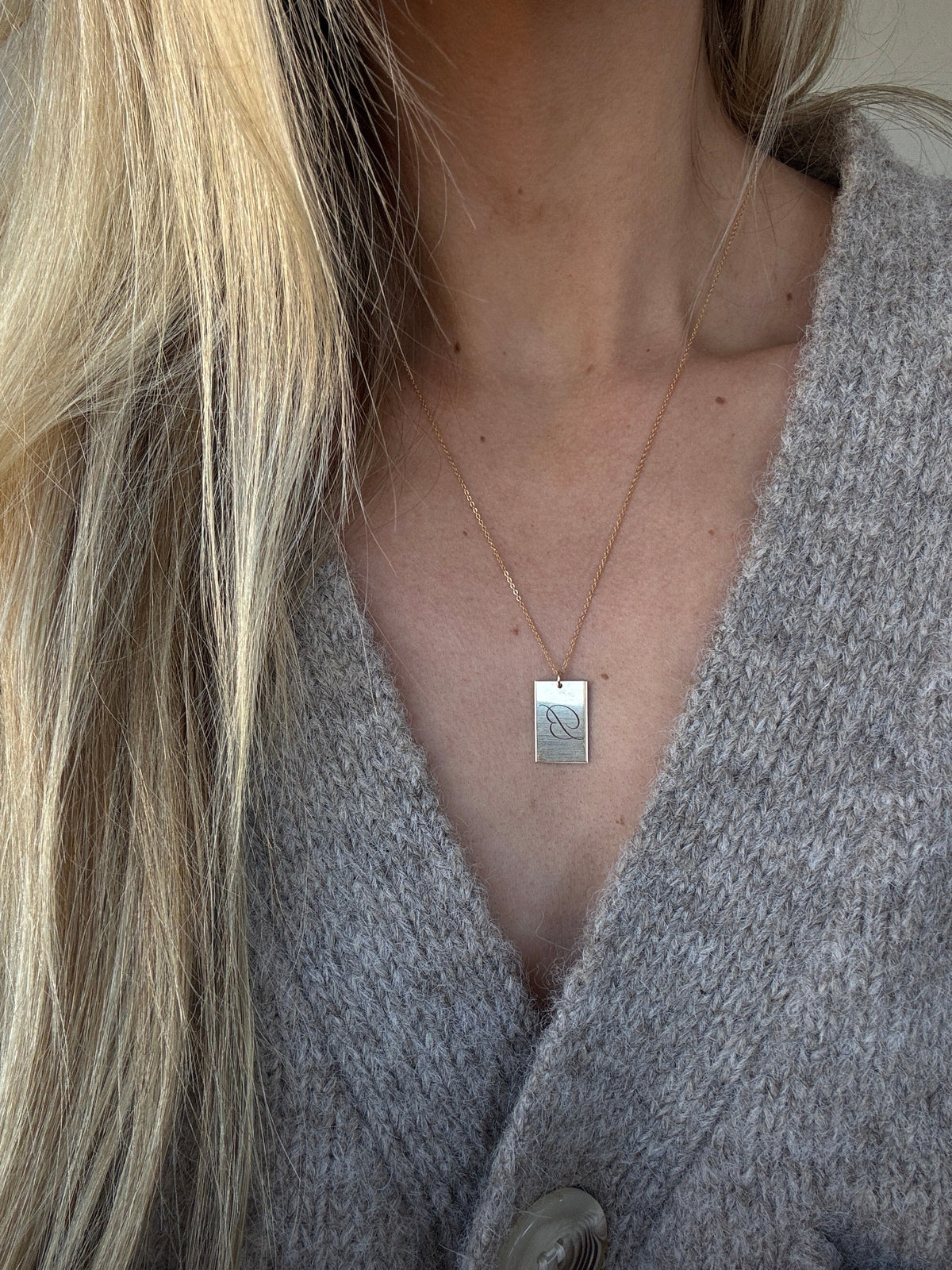 Stella Initial Necklace