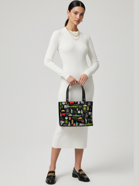 LA VIE EN ROSE Manhattan Handbag BYMANYC ® New York Vegan Elegance