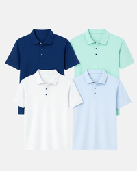 Buki Cinqo Polo 4 - Pack - Navy/White/Julep/Blue - 02AMSTORY - OUTFIT SETS - Buki