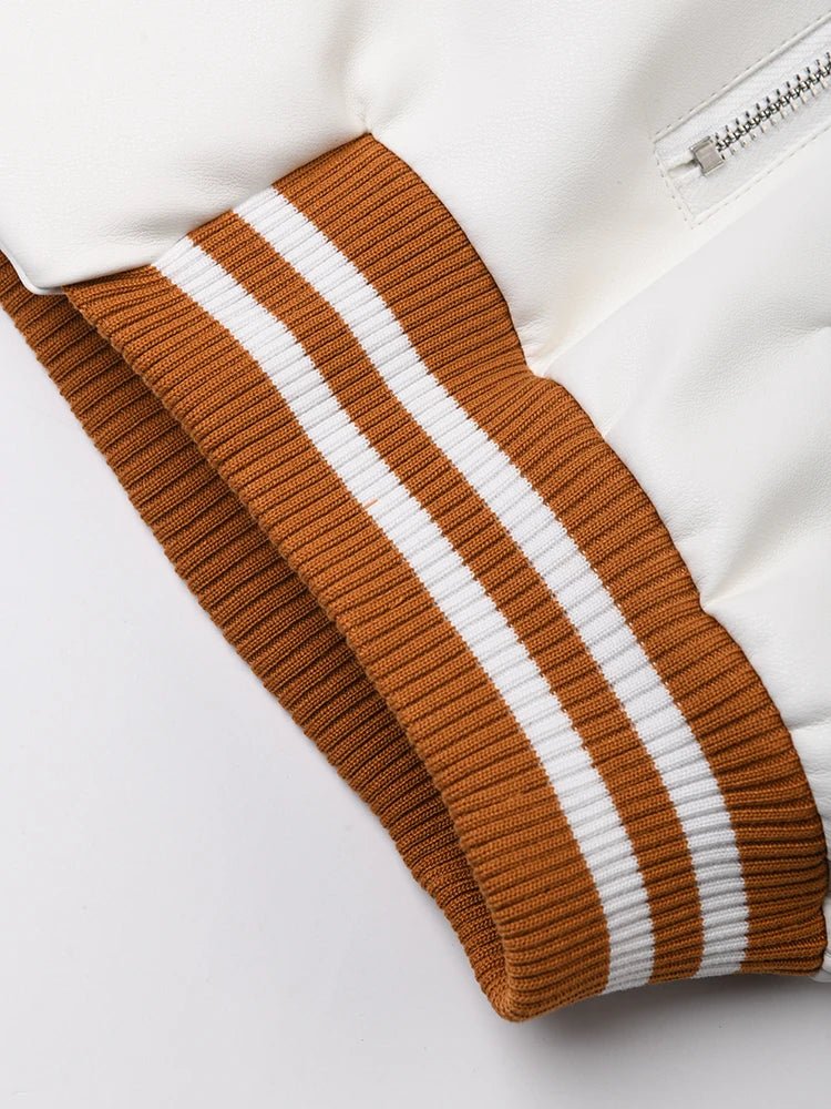 Color - block PU Leather Jacket, Soho | Women - BYMANYC ® New York - 02AMSTORY - NEW ARRIVALS - BYMANYC ® New York