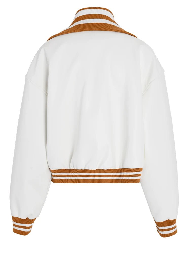 Color - block PU Leather Jacket, Soho | Women - BYMANYC ® New York - 02AMSTORY - NEW ARRIVALS - BYMANYC ® New York