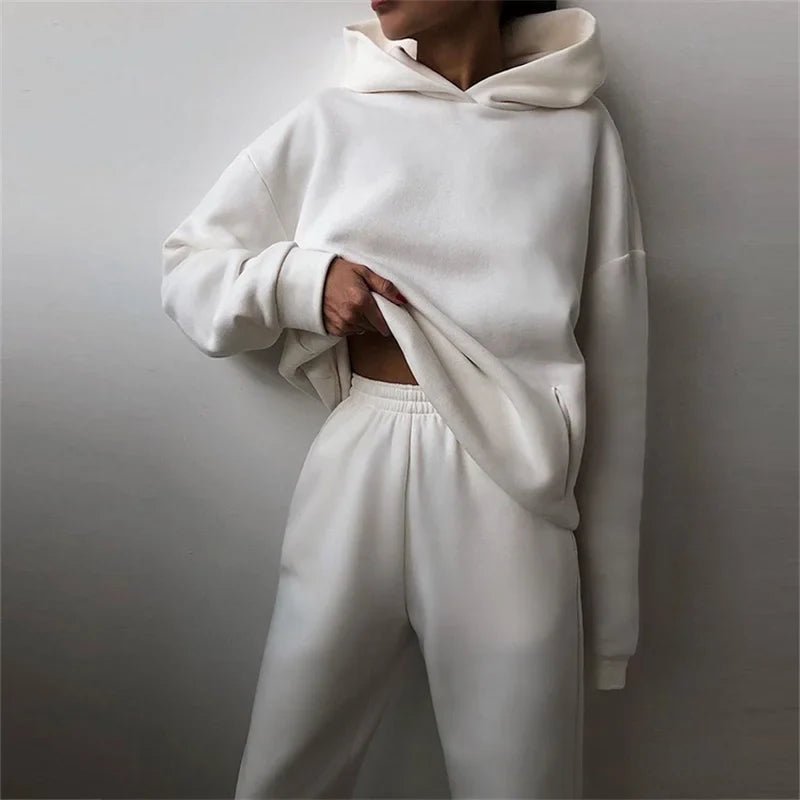 Cozy Up in Style Women's Autumn Tracksuit - 02AMSTORY - women's outfits - 24 Hour Sport