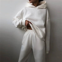 Cozy Up in Style Women's Autumn Tracksuit - 02AMSTORY - women's outfits - 24 Hour Sport
