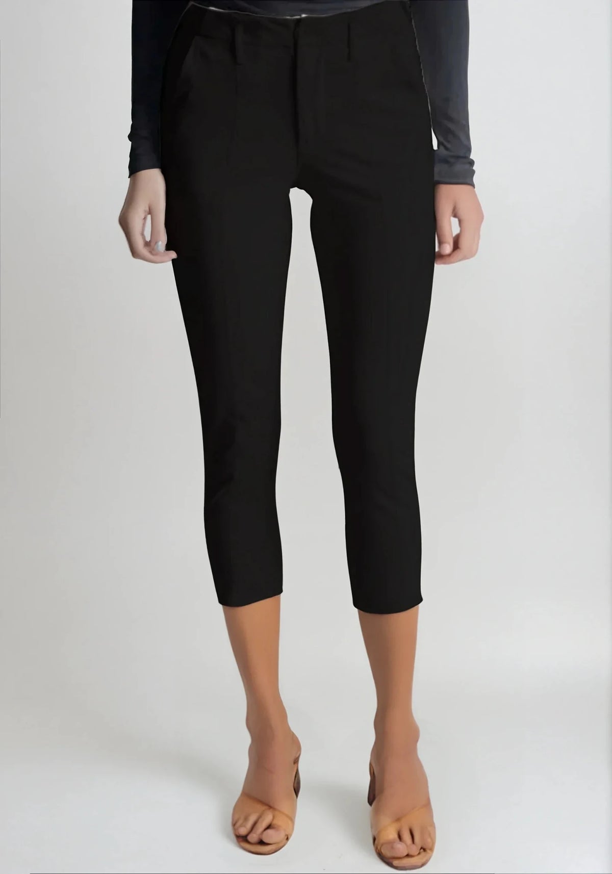 Easy Street Stretch Crop Chino Pant - 02AMSTORY - PANTS - Buki