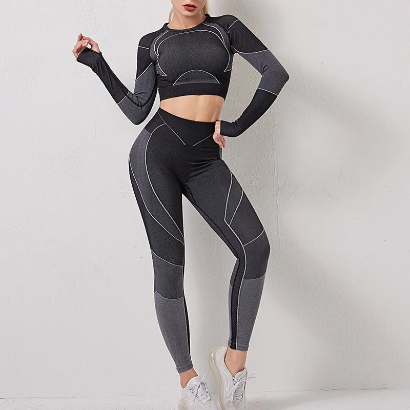 Elevate Your Workout Yoga Fitness Set - 02AMSTORY - women's outfits - 24 Hour Sport