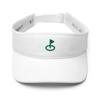 Embroidered Golf Flag Visor – Minimalist Women’s Golf Visor - 02AMSTORY - Mulligans & Mimosas
