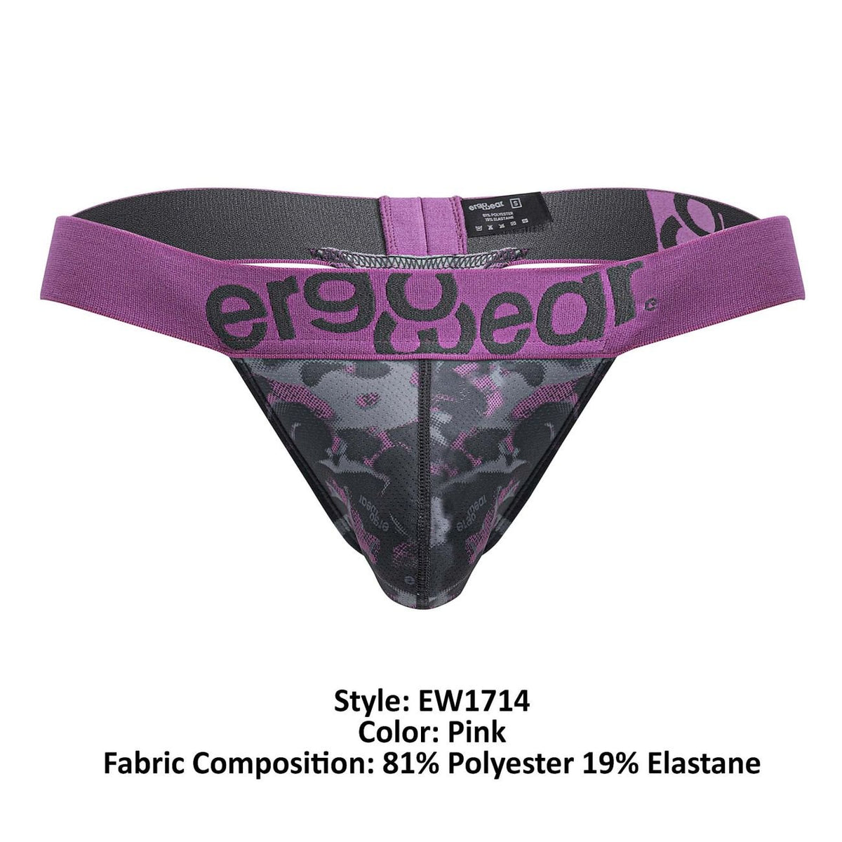ErgoWear EW1714 MAX SE CAMO G - String Color Pink - 02AMSTORY - G - String - Mortal Under Gear
