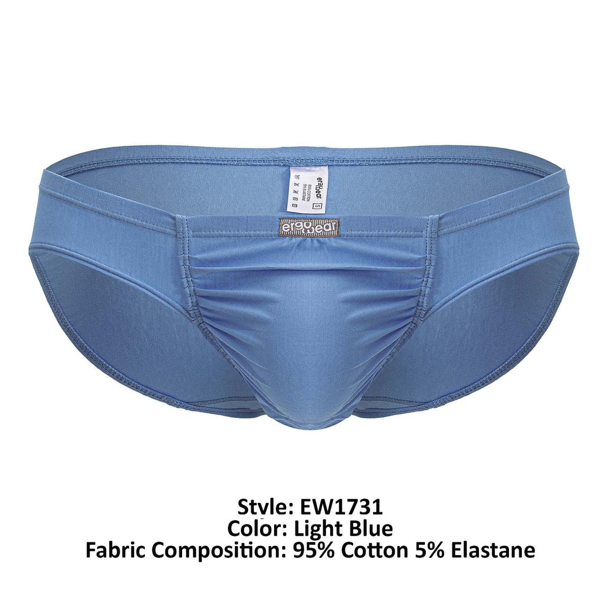 ErgoWear EW1731 FEEL GR8 Cotton Bikini Color Light Blue - 02AMSTORY - Bikini - Mortal Under Gear