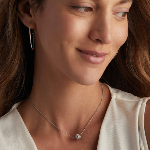 Fireball Necklace, Crystal