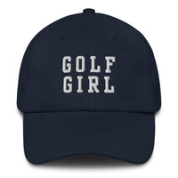 GOLF GIRL Embroidered Dad Hat - 02AMSTORY - Mulligans & Mimosas