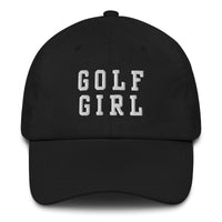 GOLF GIRL Embroidered Dad Hat - 02AMSTORY - Mulligans & Mimosas