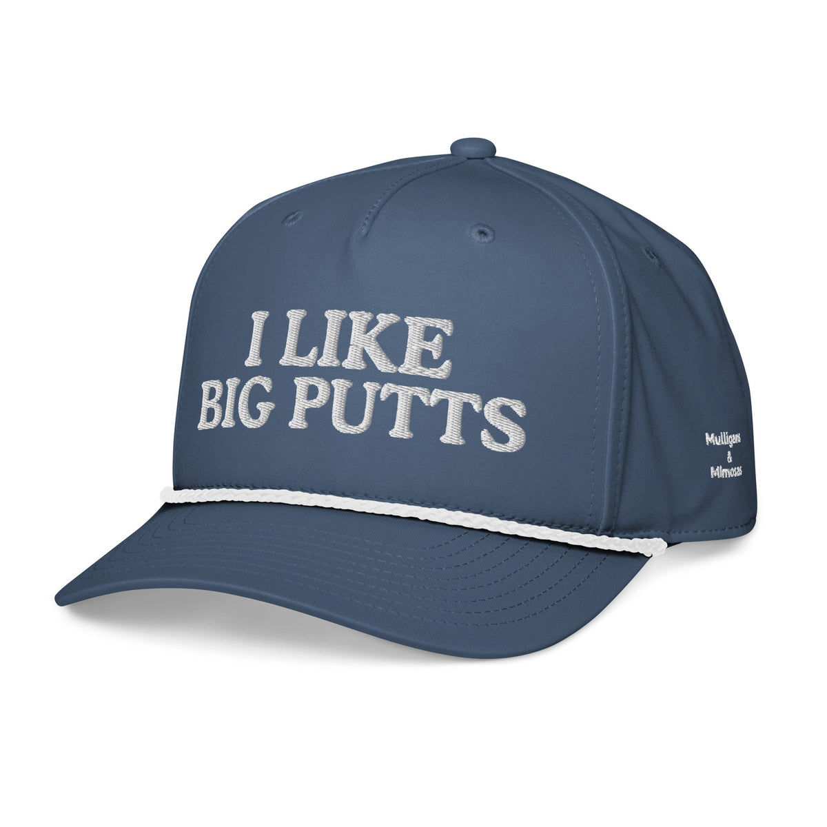 I Like Big Putts Embroidered Golf Rope Hat for Women - 02AMSTORY - Mulligans & Mimosas