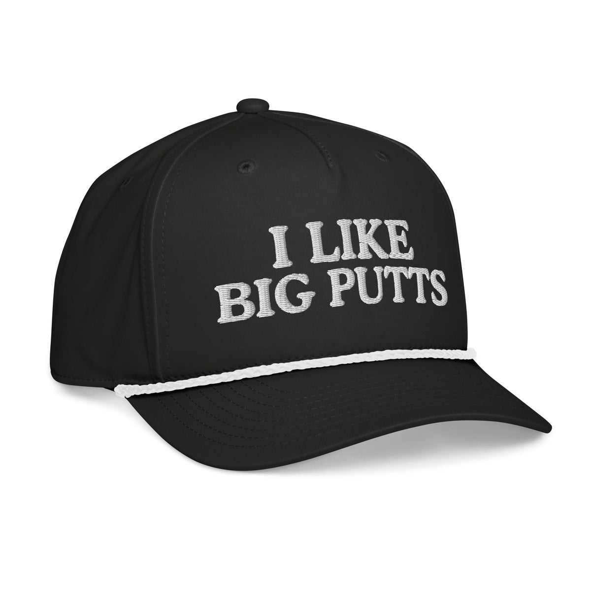 I Like Big Putts Embroidered Golf Rope Hat for Women - 02AMSTORY - Mulligans & Mimosas