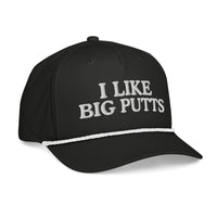 I Like Big Putts Embroidered Golf Rope Hat for Women - 02AMSTORY - Mulligans & Mimosas