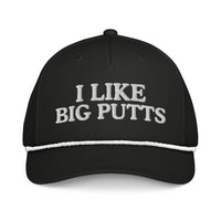 I Like Big Putts Embroidered Golf Rope Hat for Women - 02AMSTORY - Mulligans & Mimosas