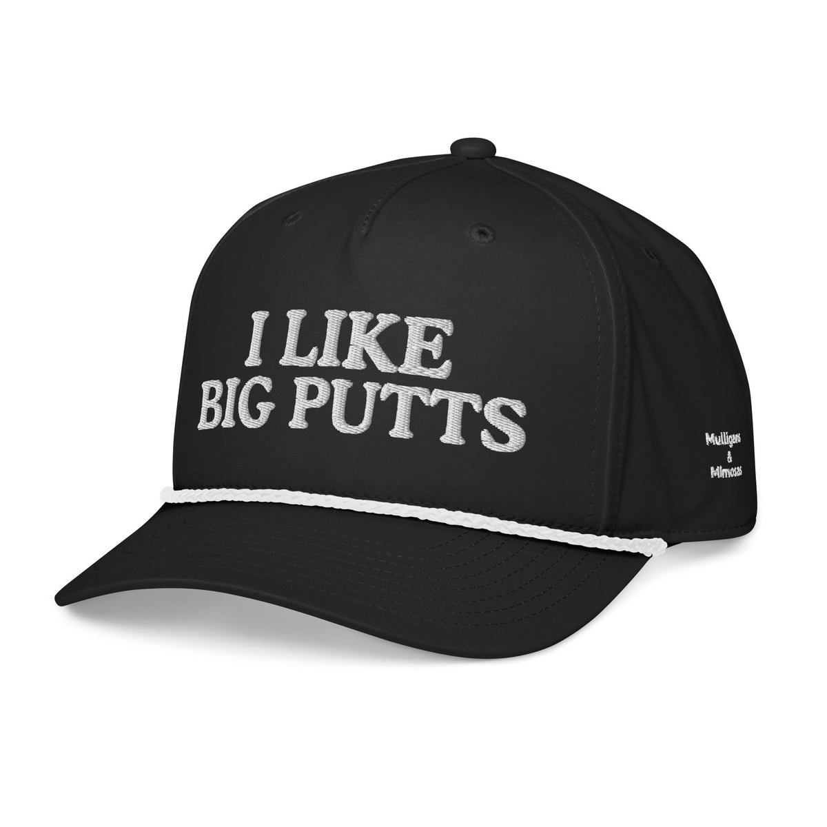 I Like Big Putts Embroidered Golf Rope Hat for Women - 02AMSTORY - Mulligans & Mimosas