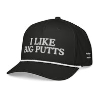 I Like Big Putts Embroidered Golf Rope Hat for Women - 02AMSTORY - Mulligans & Mimosas