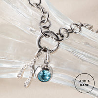 Pave Wishbone Interchangeable Charm