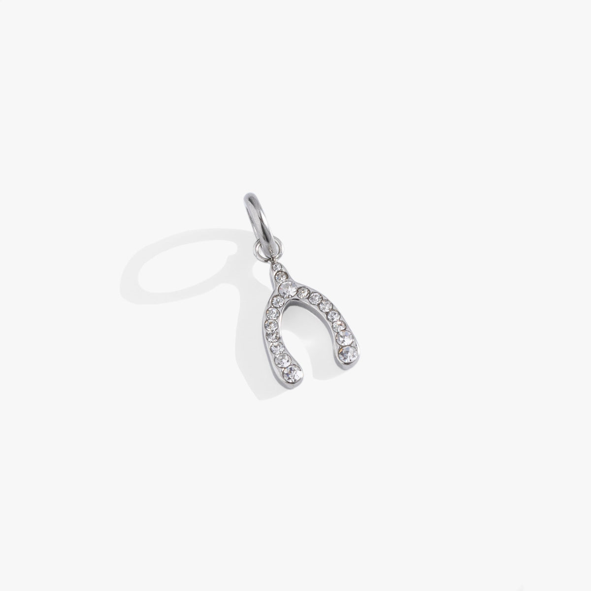 Pave Wishbone Interchangeable Charm