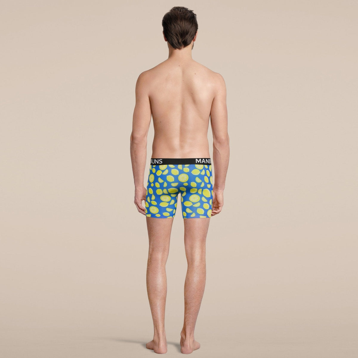 Men's Lemon Boxer Brief Underwear