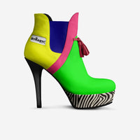 Limited Edition Vegan Tassels Platform Pump BYMANYC ® New York R&B Chic - 02AMSTORY - Women's vegan shoes - BYMANYC ® New York