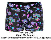 Male Power 145 - 294 Hazy Dayz Pouch Short Color Mushrooms - 02AMSTORY - Trunks - Mortal Under Gear
