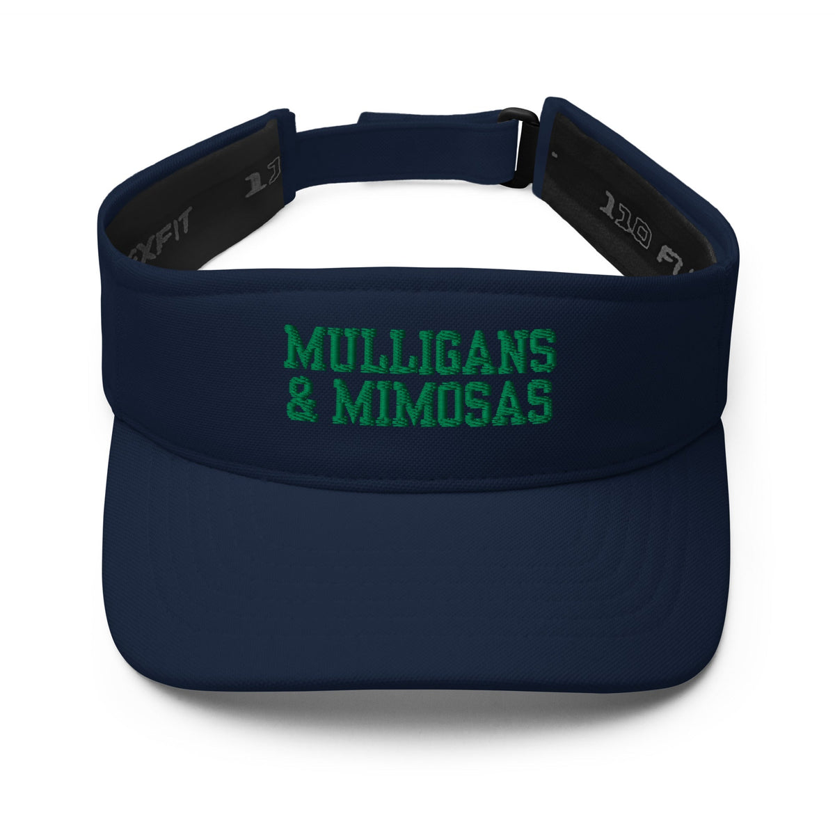 Mulligans & Mimosas Embroidered Golf Visor for Women - 02AMSTORY - Mulligans & Mimosas