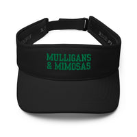 Mulligans & Mimosas Embroidered Golf Visor for Women - 02AMSTORY - Mulligans & Mimosas