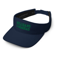 Mulligans & Mimosas Embroidered Golf Visor for Women - 02AMSTORY - Mulligans & Mimosas