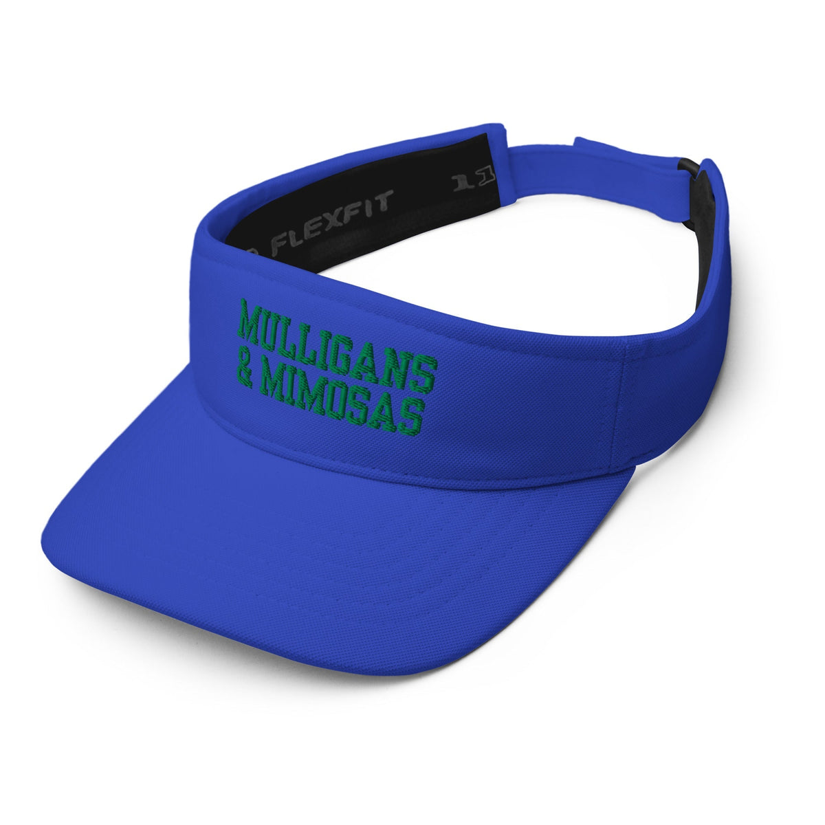 Mulligans & Mimosas Embroidered Golf Visor for Women - 02AMSTORY - Mulligans & Mimosas