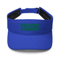 Mulligans & Mimosas Embroidered Golf Visor for Women - 02AMSTORY - Mulligans & Mimosas
