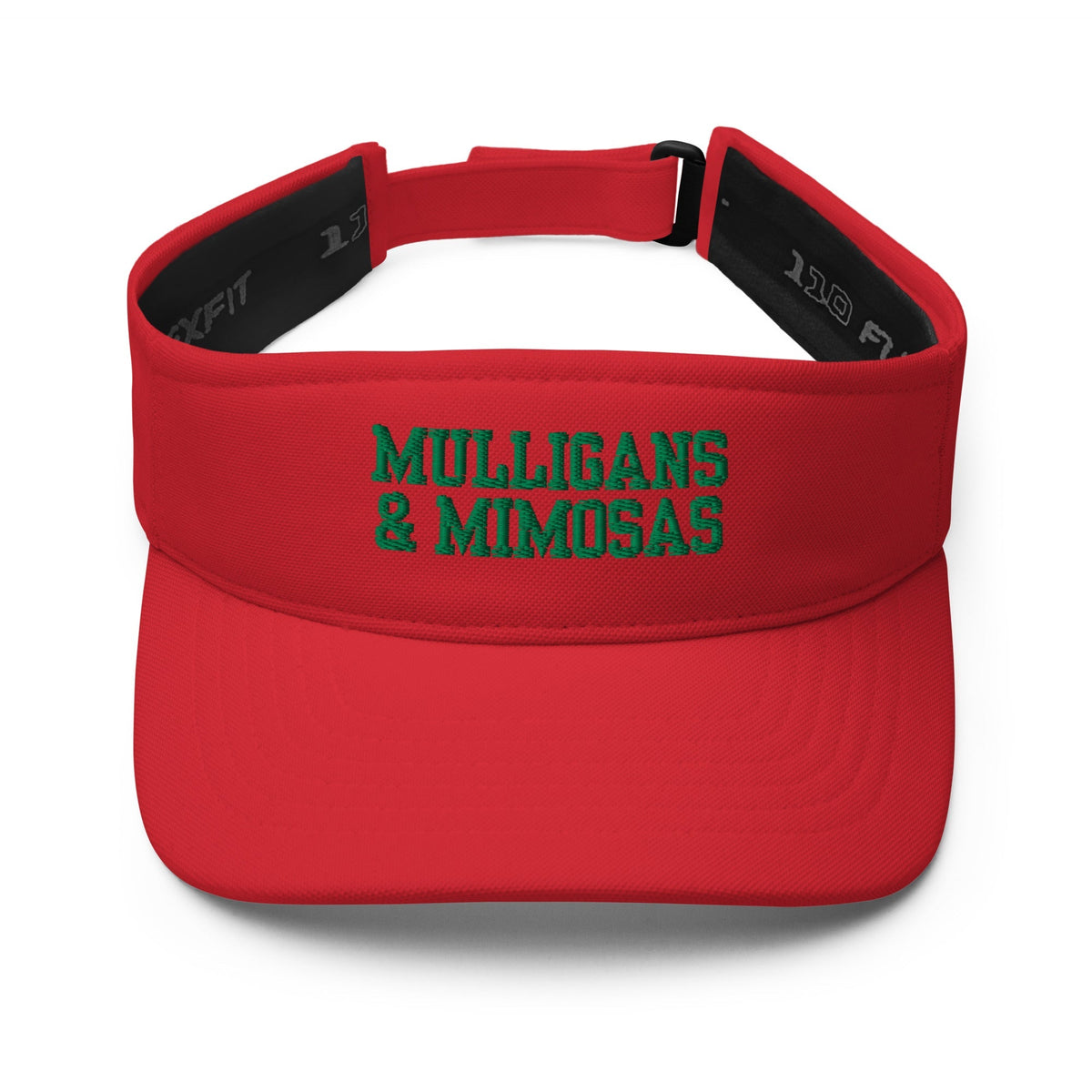 Mulligans & Mimosas Embroidered Golf Visor for Women - 02AMSTORY - Mulligans & Mimosas