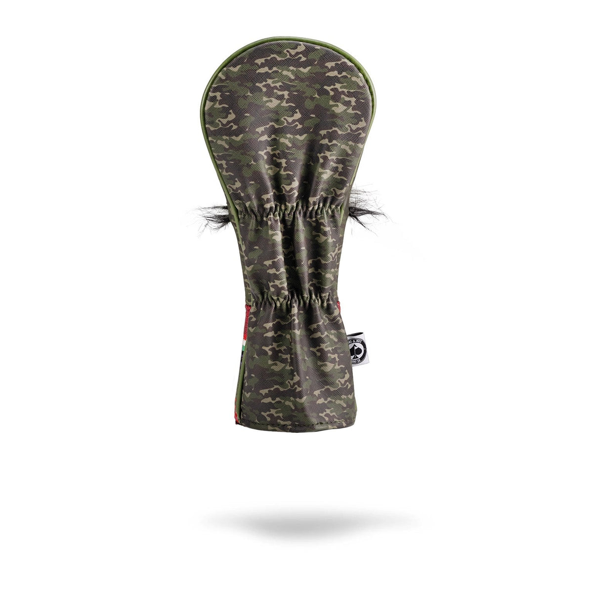 Mustache Sugar Skull - Fairway Cover Green Camo - 02AMSTORY - Headcovers - Fairway - Pins and Aces