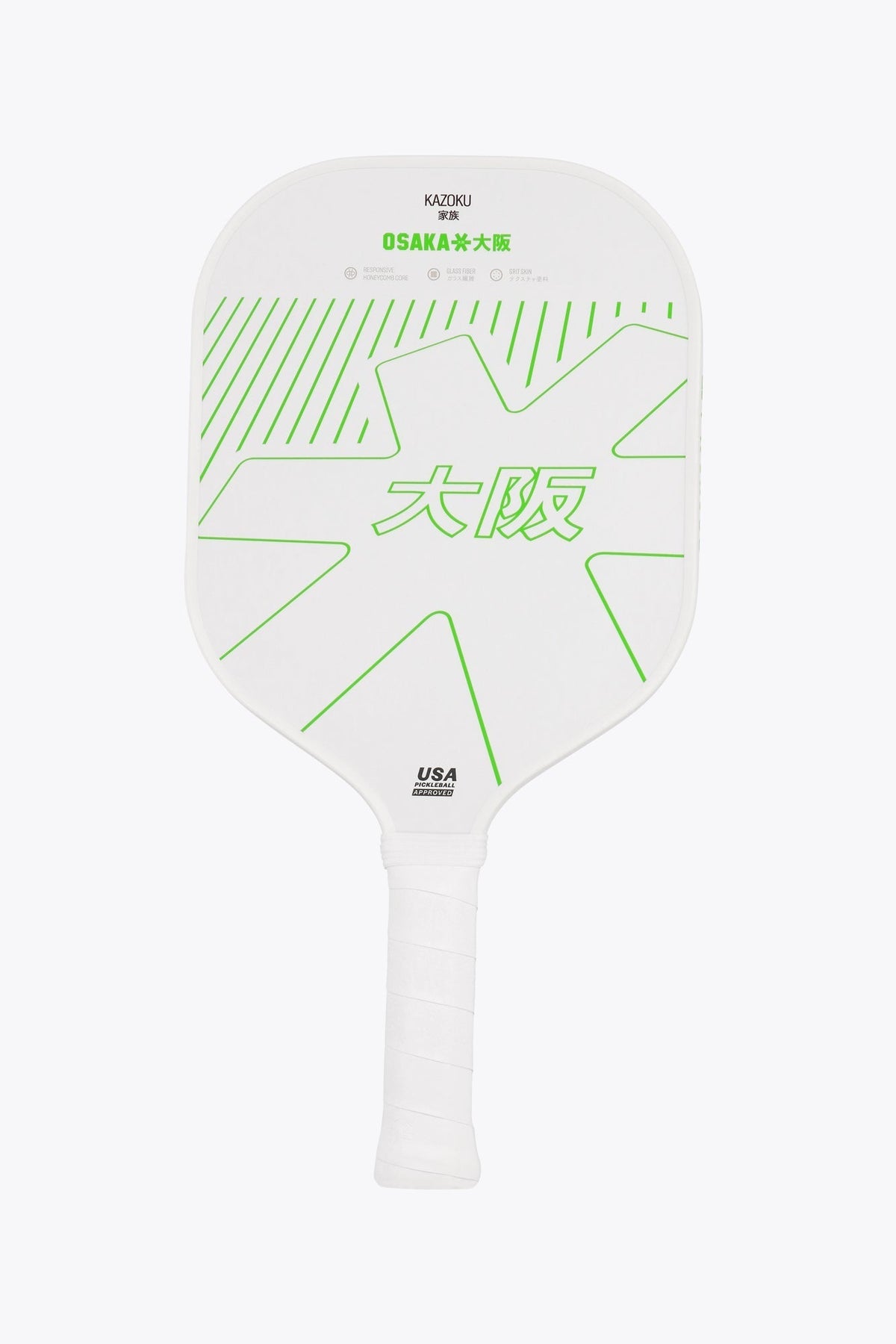 Osaka Pickleball Paddle Kazoku | Iconic White - 02AMSTORY - Pickleball - USA B2C OSAKA WORLD