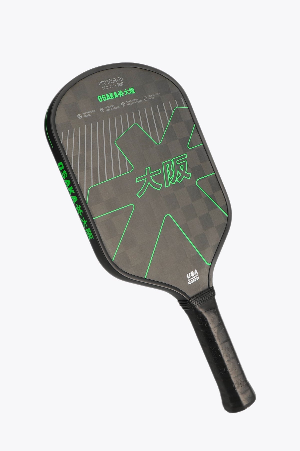 Osaka Pickleball Paddle Pro Tour LTD | Iconic Black - 02AMSTORY - Pickleball - USA B2C OSAKA WORLD