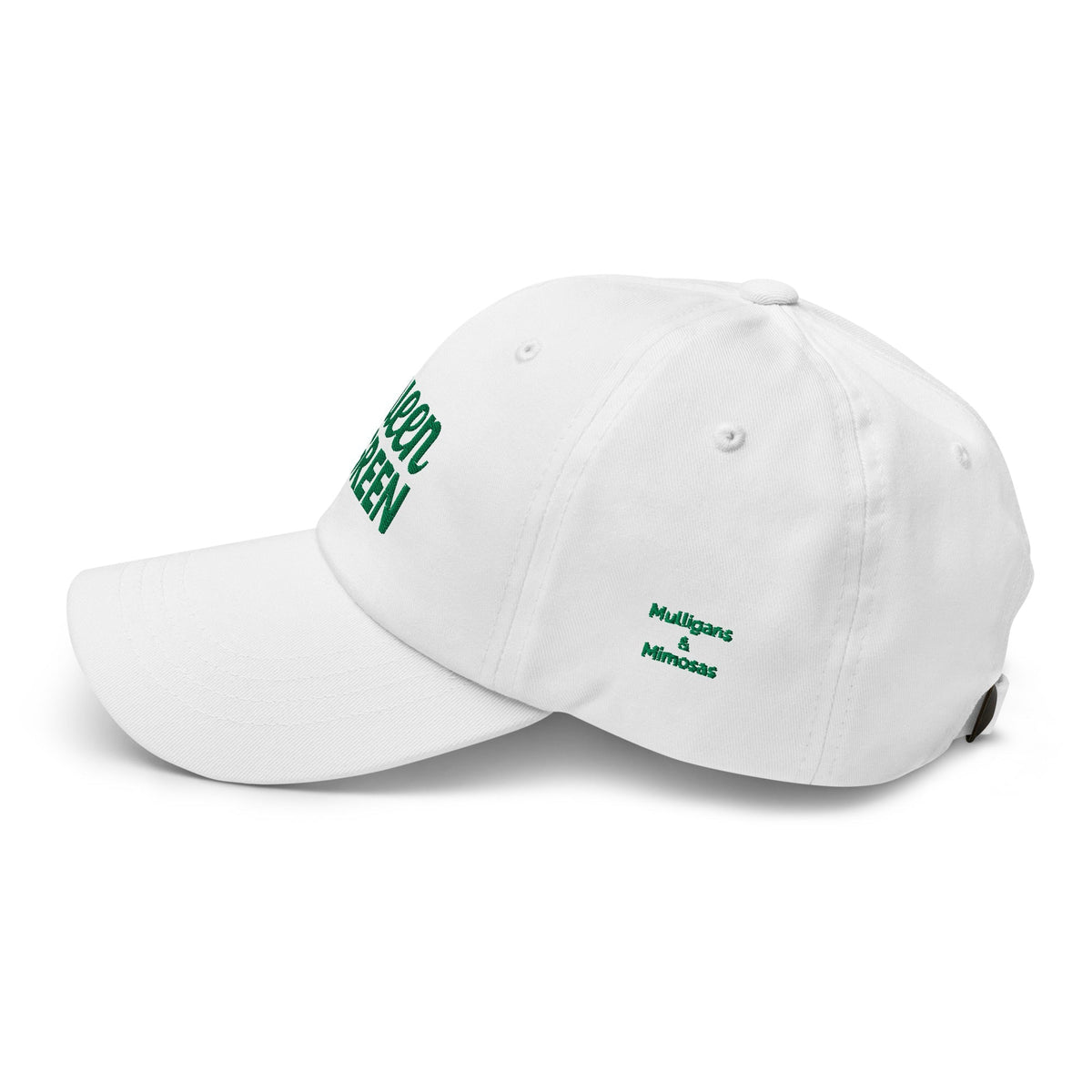 Queen of the Green Embroidered Golf Hat - 02AMSTORY - Mulligans & Mimosas