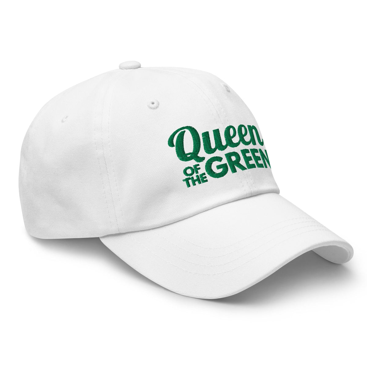 Queen of the Green Embroidered Golf Hat - 02AMSTORY - Mulligans & Mimosas